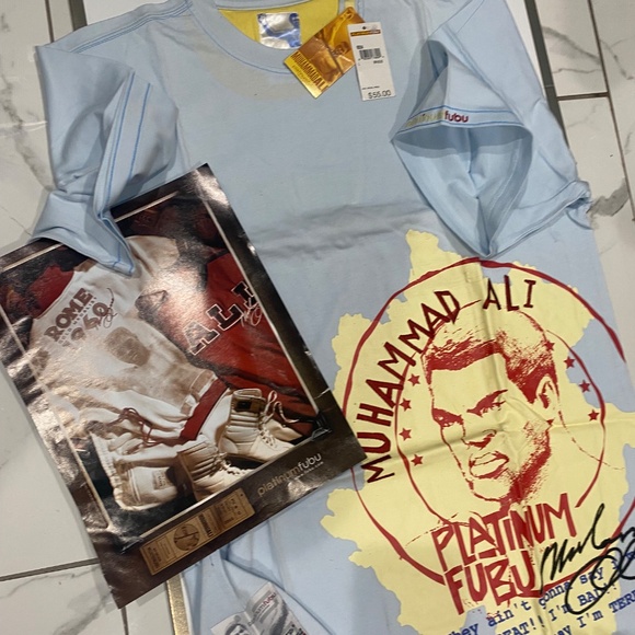 Fubu Vintage Platinum Series T Shirt Sz L - Picture 4 of 8